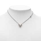 Louis Vuitton Essential Chain Pendant Silver Metal — view 7