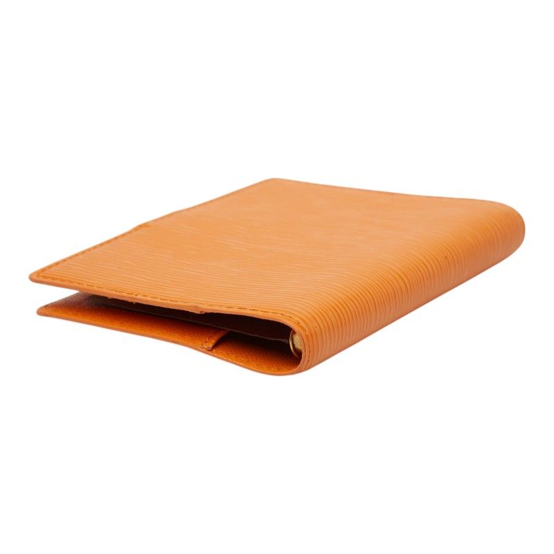 Louis Vuitton Epi Agenda PM Notebook Cover Mandarin Orange Leather — view 6
