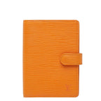 Louis Vuitton Epi Agenda PM Notebook Cover Mandarin Orange Leather