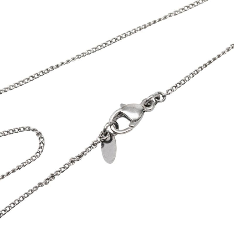 Chanel Chain Pendant 08 Silver Metal Faux Pearl Rhinestone — view 4