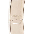 Hermes Click PM Enamel Bracelet Silver Black Metal — view 4