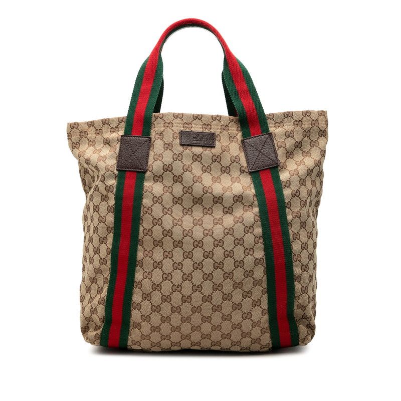 Gucci GG Canvas Tote Beige