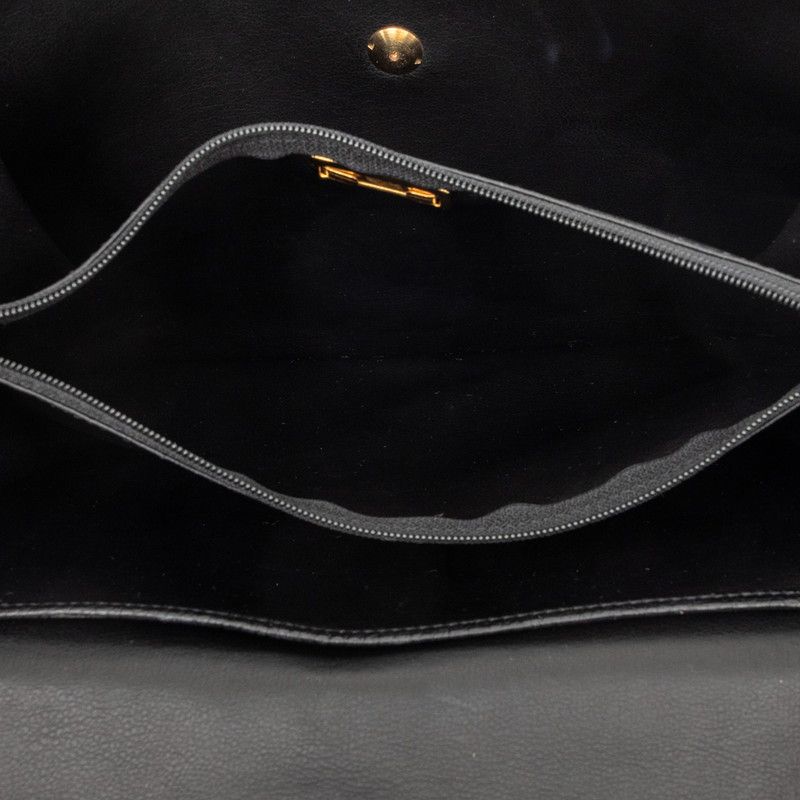 Dior Crossbody Shoulder Bag Black Brown Leather — view 4