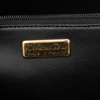 Dior Crossbody Shoulder Bag Black Brown Leather — view 5