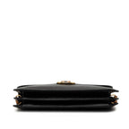 Dior Crossbody Shoulder Bag Black Brown Leather — view 3