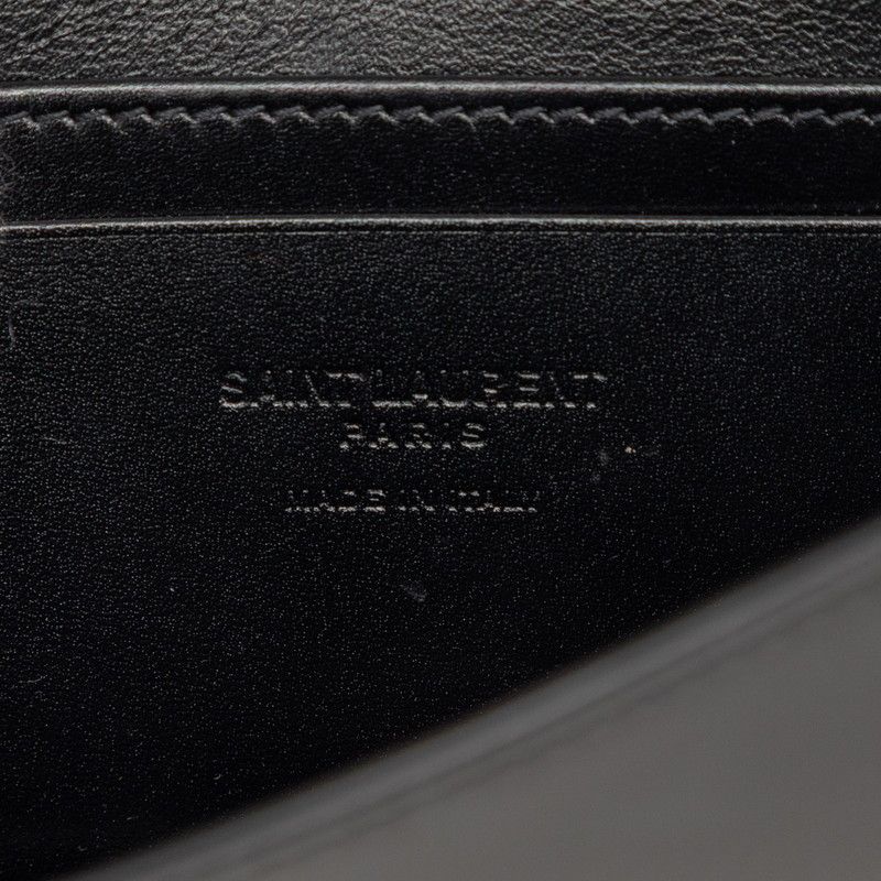 Saint Laurent Crossbody Shoulder Bag Black Leather — view 5