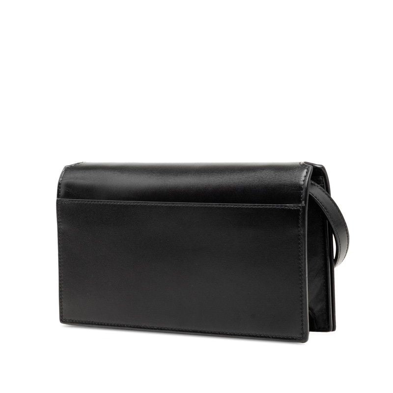Saint Laurent Crossbody Shoulder Bag Black Leather — view 2