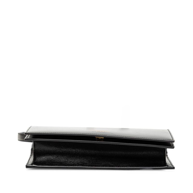 Saint Laurent Crossbody Shoulder Bag Black Leather — view 3