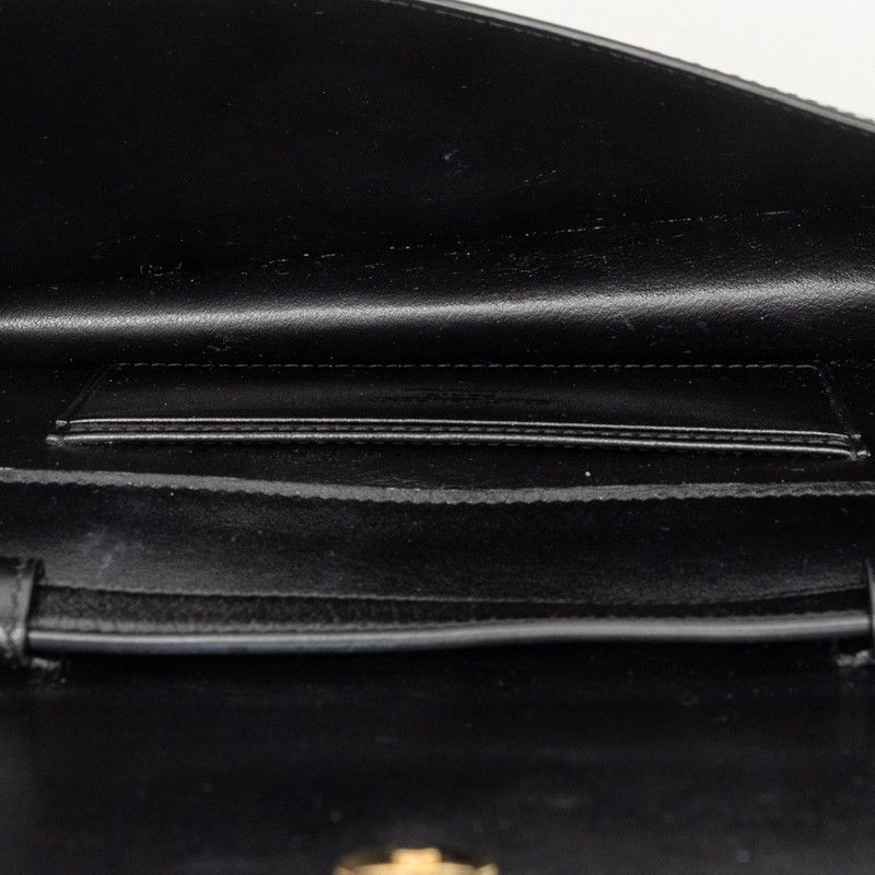 Saint Laurent Crossbody Shoulder Bag Black Leather — view 4
