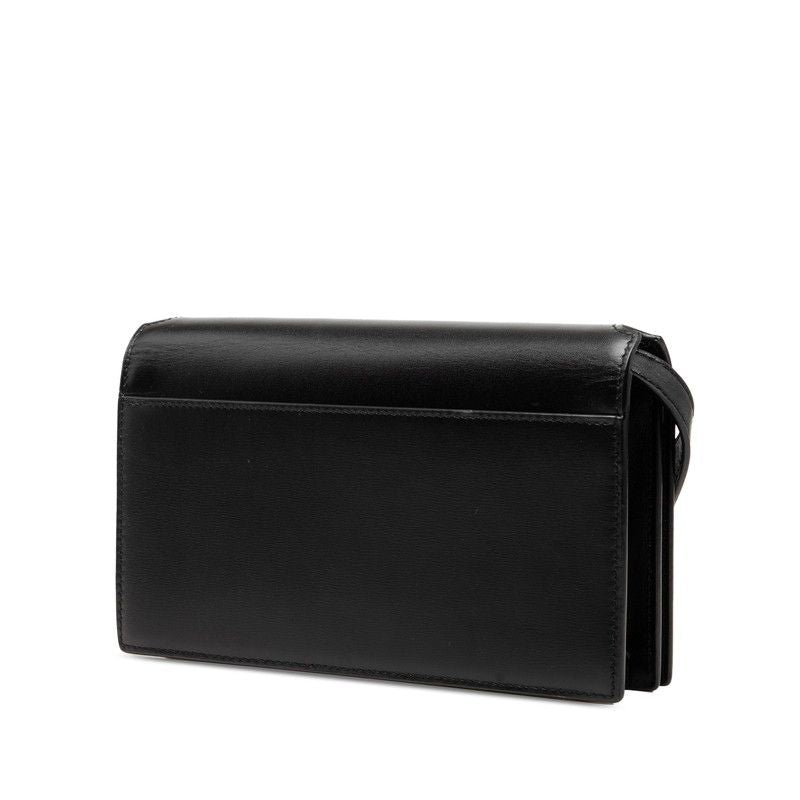 Saint Laurent Crossbody Shoulder Bag Black Leather — view 2