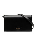 Saint Laurent Crossbody Shoulder Bag Black Leather