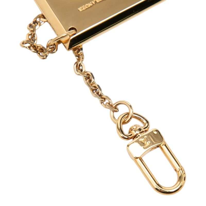Louis Vuitton Mirror Charm Gold Plated 1- Keychain — view 3