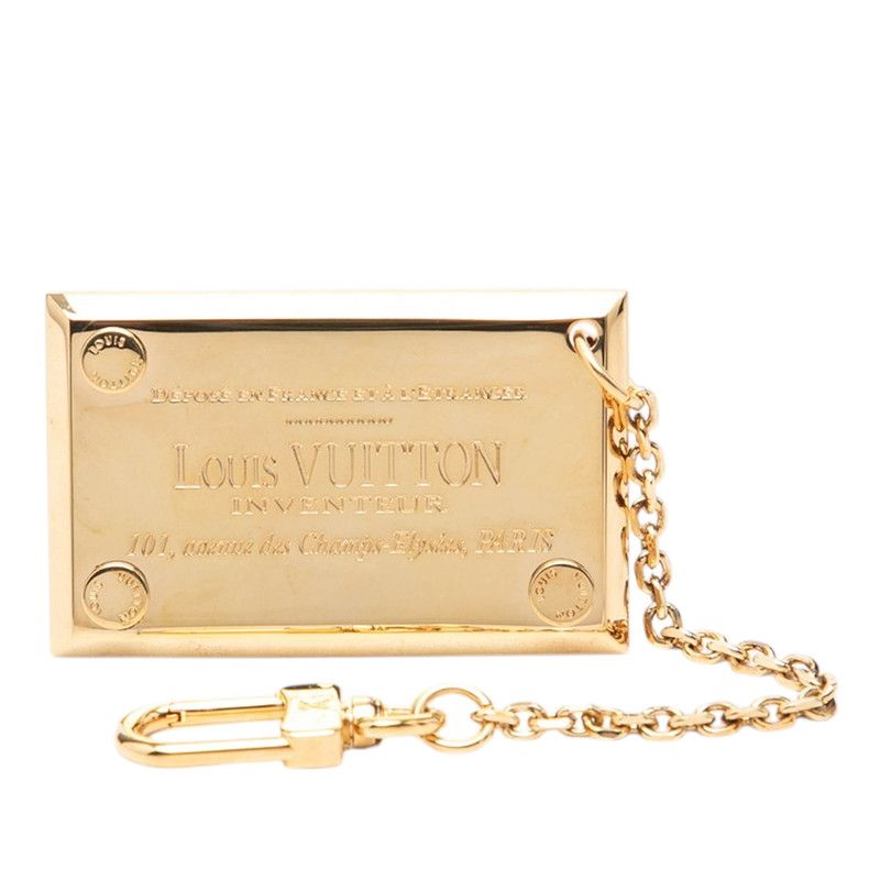 Louis Vuitton Mirror Charm Gold Plated 1- Keychain
