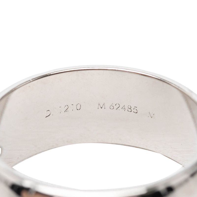 Louis Vuitton Monogram Chain Pendant Silver Metal — view 6