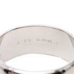 Louis Vuitton Monogram Chain Pendant Silver Metal — view 6