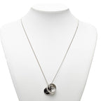Louis Vuitton Monogram Chain Pendant Silver Metal — view 9