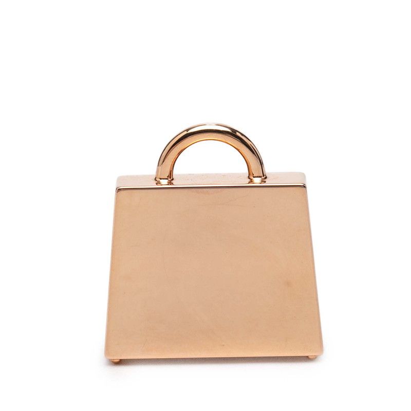 Hermes Kelly Curiosity Pendant Top Charm Gold Plated — view 2