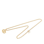 Dior CD Logo Chain Pendant Gold Plated — view 3