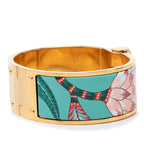 Hermes Charnier GM Savana Dance Bangle Gold Plated 1- Bracelet — view 2