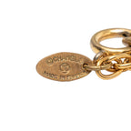 Chanel Vintage CC Logo Chain Necklace Gold Plated — view 4