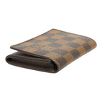Louis Vuitton Damier Envelope Carte de Visite Card Case Business Holder Brown — view 7