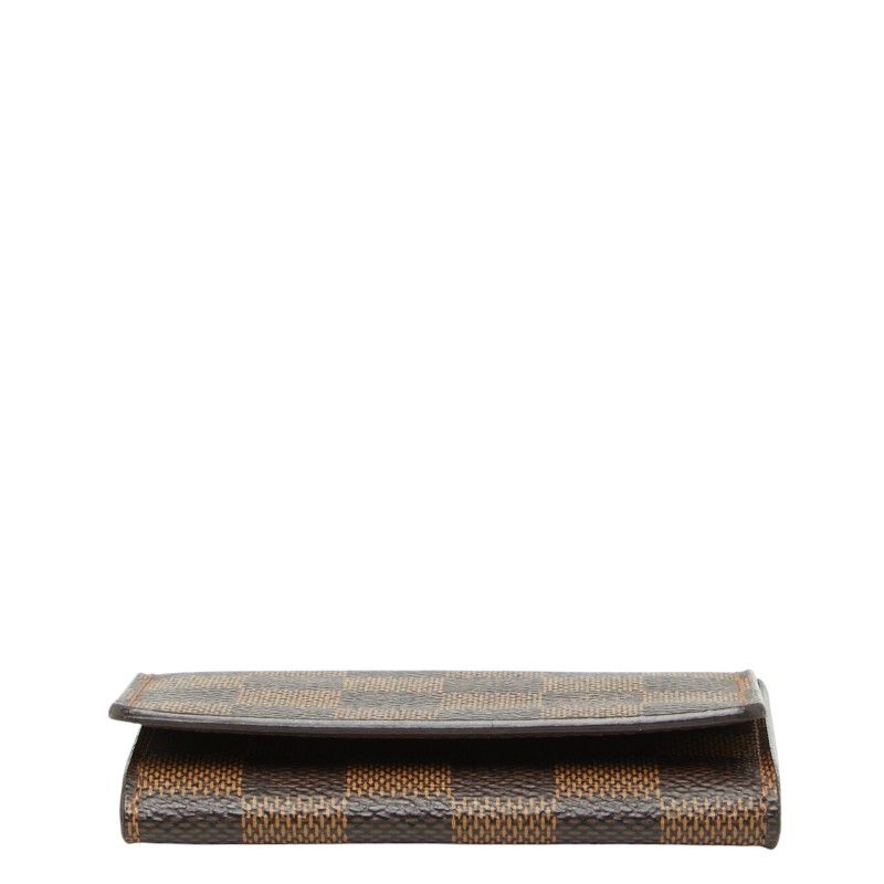 Louis Vuitton Damier Envelope Carte de Visite Card Case Business Holder Brown — view 3