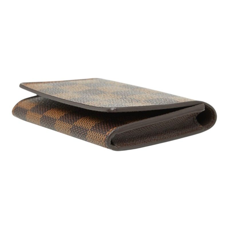 Louis Vuitton Damier Envelope Carte de Visite Card Case Business Holder Brown — view 4