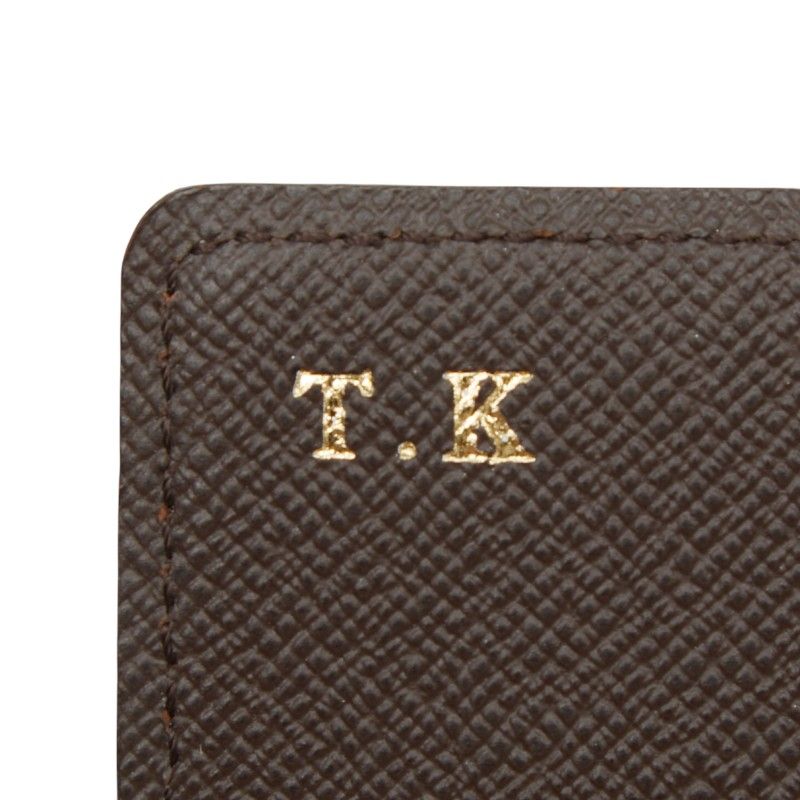 Louis Vuitton Damier Envelope Carte de Visite Card Case Business Holder Brown — view 8