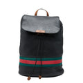 Gucci Backpack Black Leather
