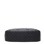 Louis Vuitton Damier Graphite Voyage GM Business Briefcase Black Gray Leather — view 3