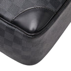 Louis Vuitton Damier Graphite Voyage GM Business Briefcase Black Gray Leather — view 7