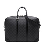 Louis Vuitton Damier Graphite Voyage GM Business Briefcase Black Gray Leather