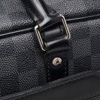 Louis Vuitton Damier Graphite Voyage GM Business Briefcase Black Gray Leather — view 4