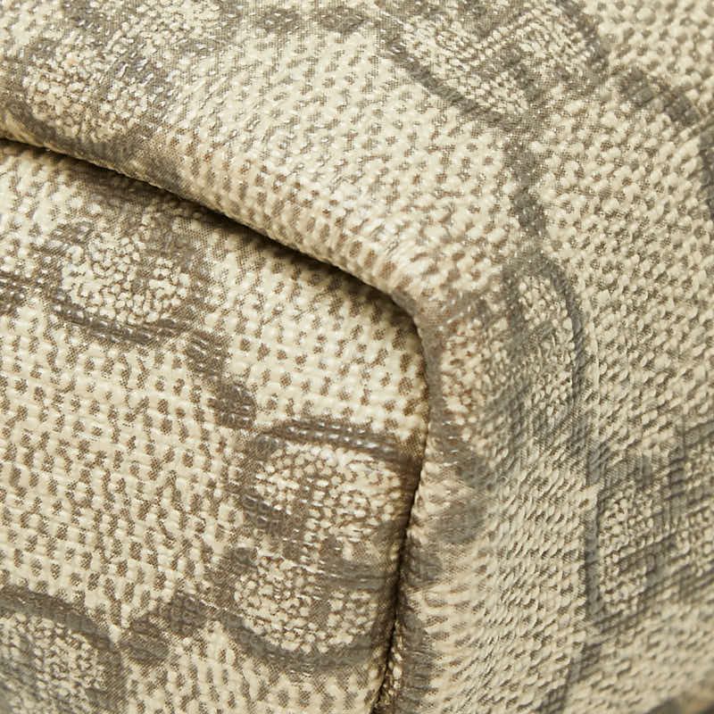 Gucci GG Supreme Crossbody Shoulder Bag Beige Brown Leather — view 7