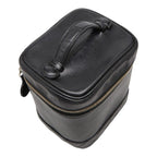 Chanel Bicolor Vanity Bag Handbag Black Lambskin — view 9