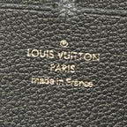 Louis Vuitton Monogram Empreinte Zippy Wallet Vintage Zip Around Black Leather — view 8