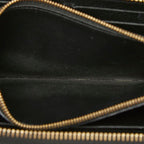 Louis Vuitton Monogram Empreinte Zippy Wallet Vintage Zip Around Black Leather — view 7