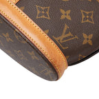 Louis Vuitton Monogram Babylon Tote / Shoulder Bag Brown Leather — view 7