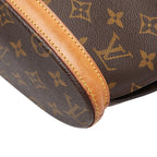 Louis Vuitton Monogram Babylon Tote / Shoulder Bag Brown Leather — view 5