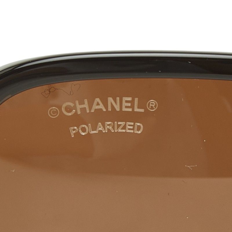 Chanel CC Logo Polarized Square Eyewear — view 4