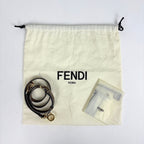 Fendi Peekaboo 2-Way Shoulder Bag Leather Brown — view 8
