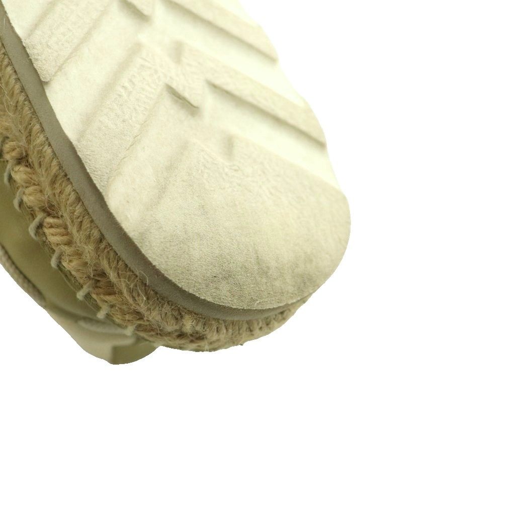 Bottega Veneta Espadrilles Canvas Shoes Lace Up Sneakers 36 Ivory SS — view 9