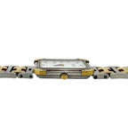 Hermes Vintage Croajour Stainless Steel Quartz Watch Silver Gold — view 6