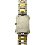 Hermes Vintage Croajour Stainless Steel Quartz Watch Silver Gold — view 5