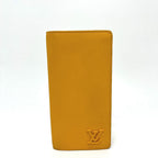 Louis Vuitton Wallet LV Aerogram Portefeuille Brazza NM Taurillon Leather