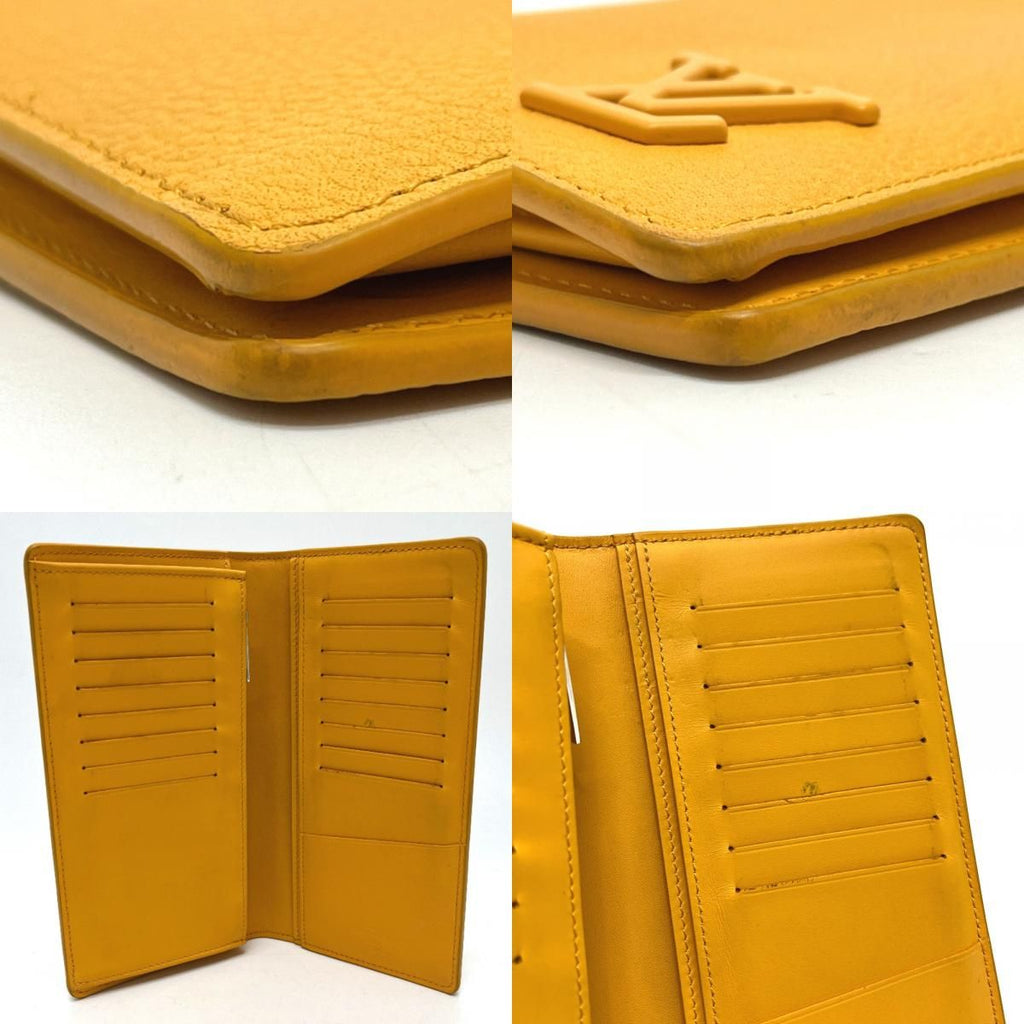 Louis Vuitton Wallet LV Aerogram Portefeuille Brazza NM Taurillon Leather — view 7