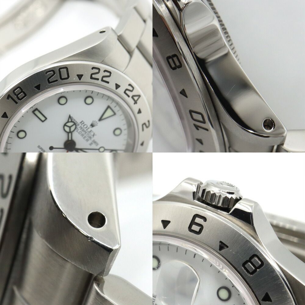 Rolex Watch Explorer II P Number SS Automatic Winding White Dial Oyster — view 9