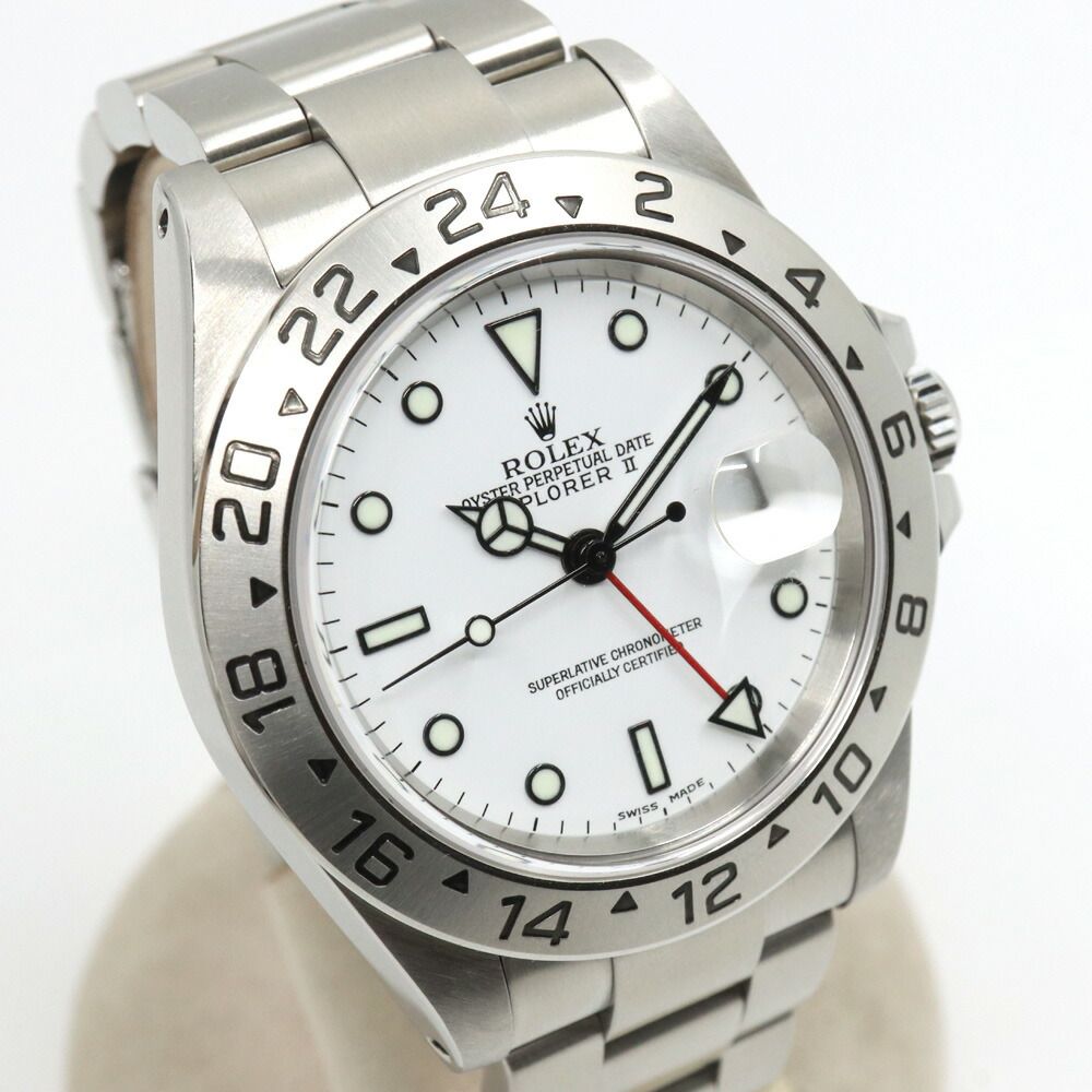 Rolex Watch Explorer II P Number SS Automatic Winding White Dial Oyster — view 3