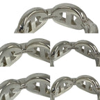 Hermes Chaine D'ancre Ring 925 Sterling Silver