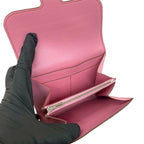 Hermes Constance Compact Veau Epsom Bifold Wallet Mini Pink — view 8